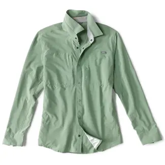 Orvis Pro Stretch Long Sleeve Shirt Grass