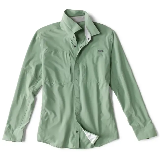 Orvis Pro Stretch Long Sleeve Shirt Grass