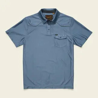 Howler Brothers Ranchero Tech Polo - Mirage Blue