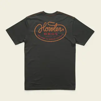 Howler Brothers T-Shirt : Howler Lasso : Antique Black