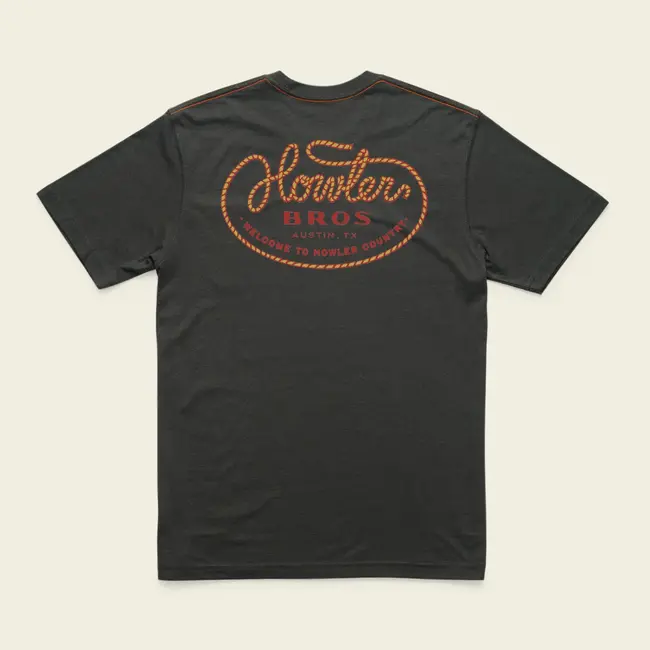 Howler Brothers T-Shirt : Howler Lasso : Antique Black