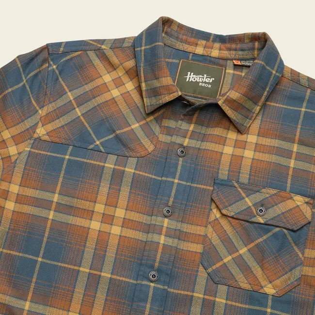 Howler Brothers Harker's Flannel - Kempton Plaid : Stargazer