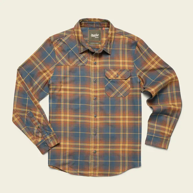Howler Brothers Harker's Flannel - Kempton Plaid : Stargazer
