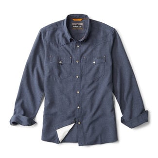 Orvis TECH CHAMBRAY WESTERN SHIRT