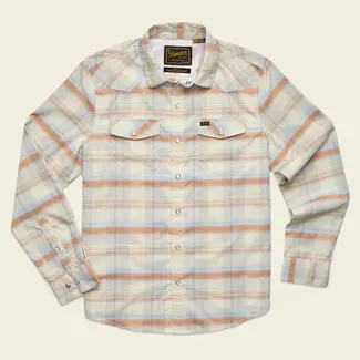 Howler Brothers H Bar B Tech Longsleeve - Cameron Plaid : Cream