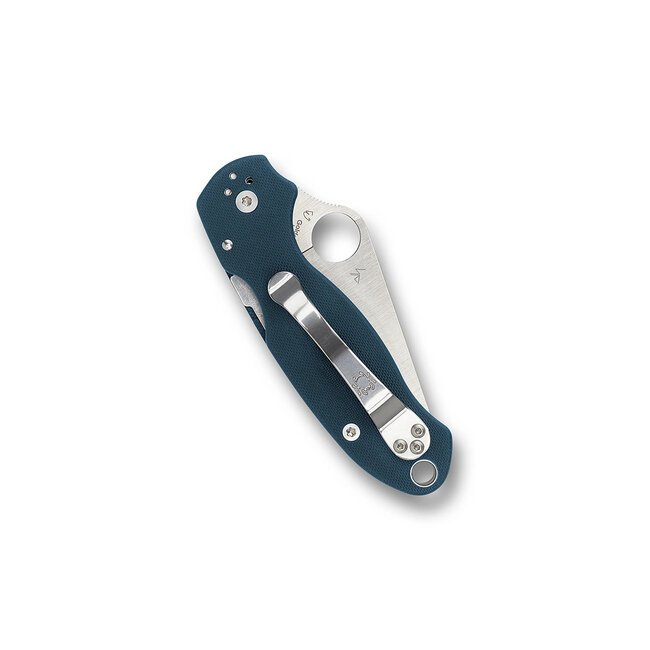 Spyderco PARA 3 COBALT BLUE G-10 CPM SPY27 PLAINEDGE