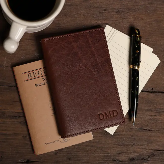 Col. Littleton No. 23 Pocket Journal Vintage Brown