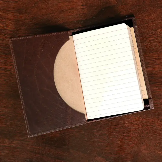 Col. Littleton No. 23 Pocket Journal Vintage Brown