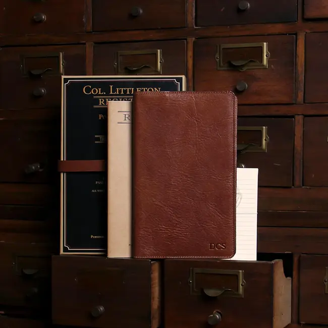 Col. Littleton No. 28 Journal, Ruled, Vintage Brown