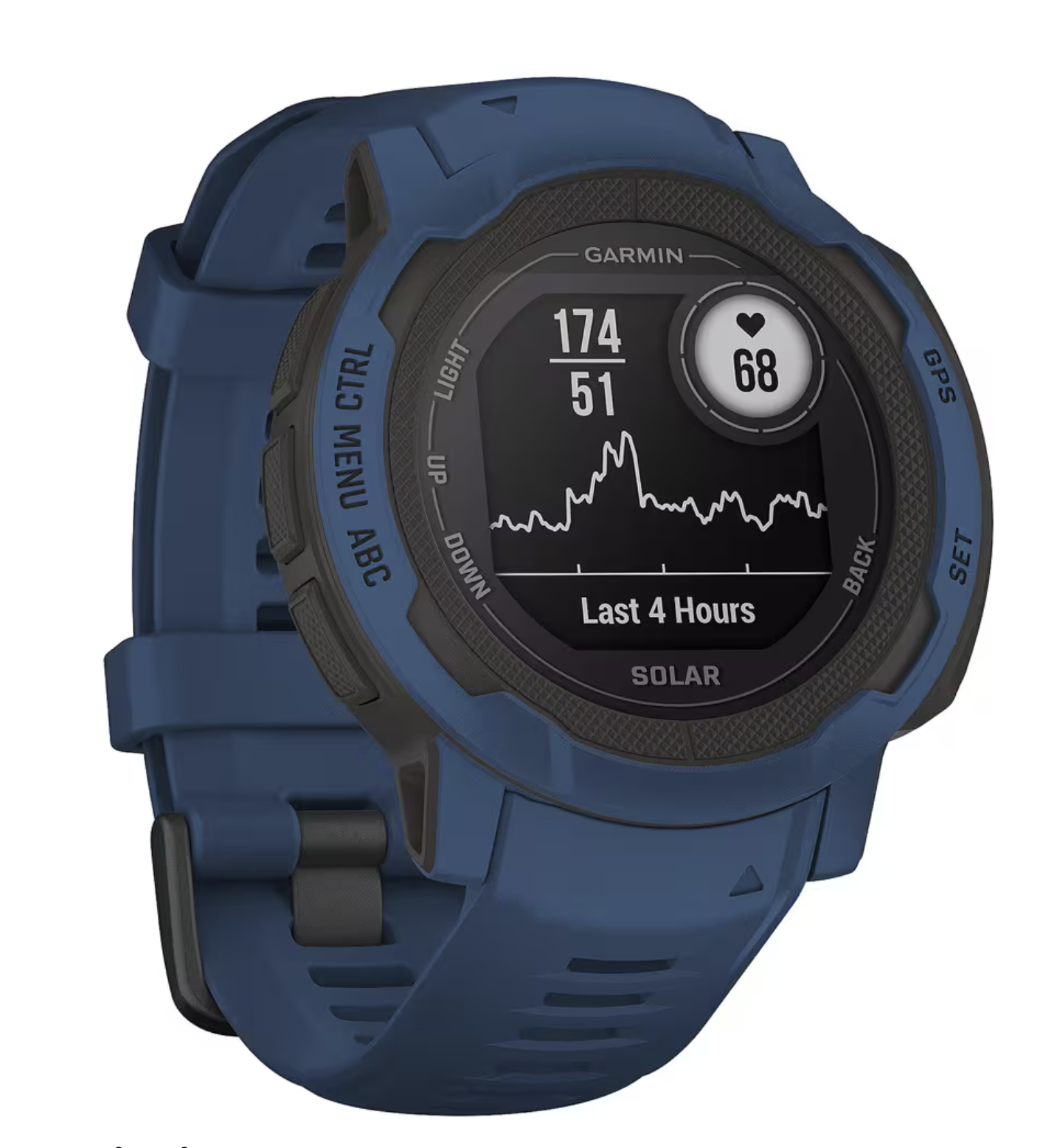 Instinct 2 Solar Tidal Blue - The Gadget Company