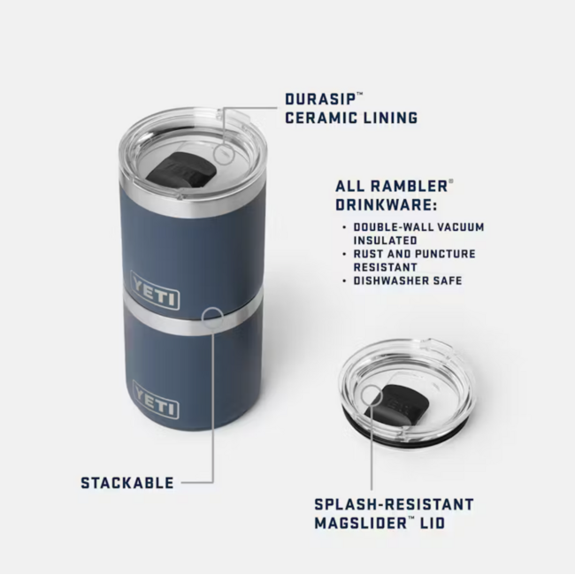 Yeti Rambler 10 oz Stackable Lowball w/ Durasip