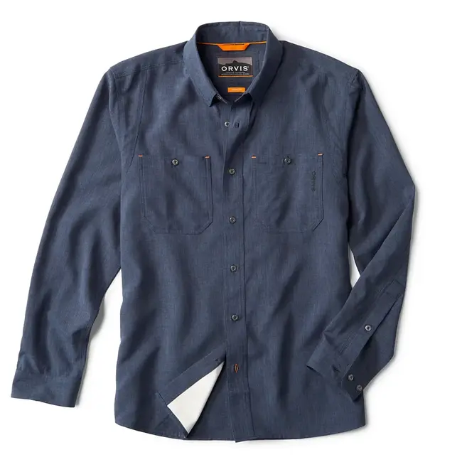 Orvis TECH CHAMBRAY LS WORK SHIRT