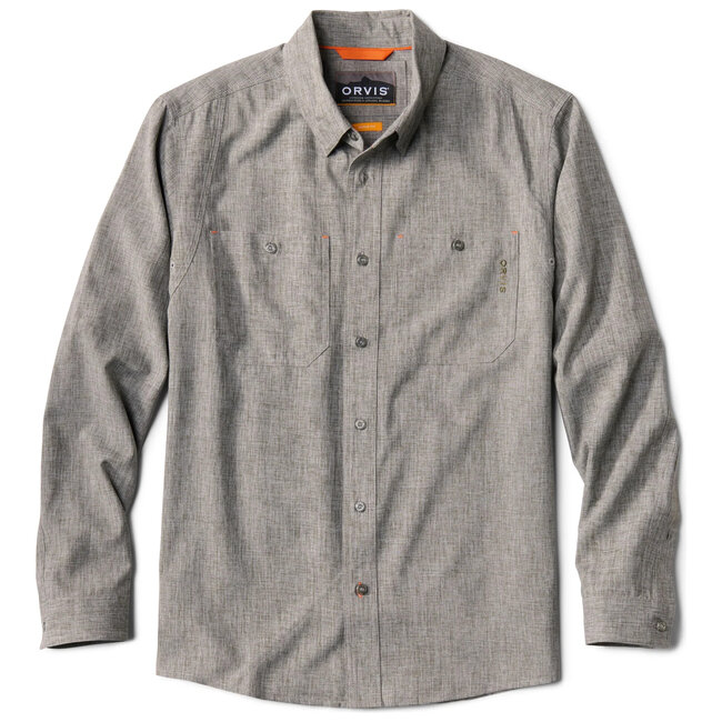Orvis TECH CHAMBRAY LS WORK SHIRT