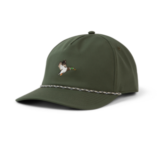 Poncho Outdoors Green Mallard Rope Hat One Size