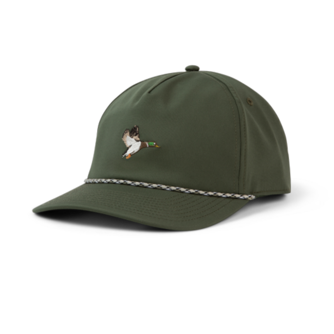 Poncho Outdoors Green Mallard Rope Hat One Size