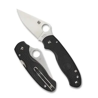 Spyderco PARA 3 BLACK LIGHTWEIGHT PLAINEDGE