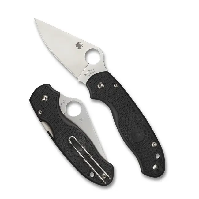 Spyderco PARA 3 BLACK LIGHTWEIGHT PLAINEDGE