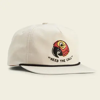 Howler Brothers Unstructured Snapback Hat Chatty Bird: Stone OSFA