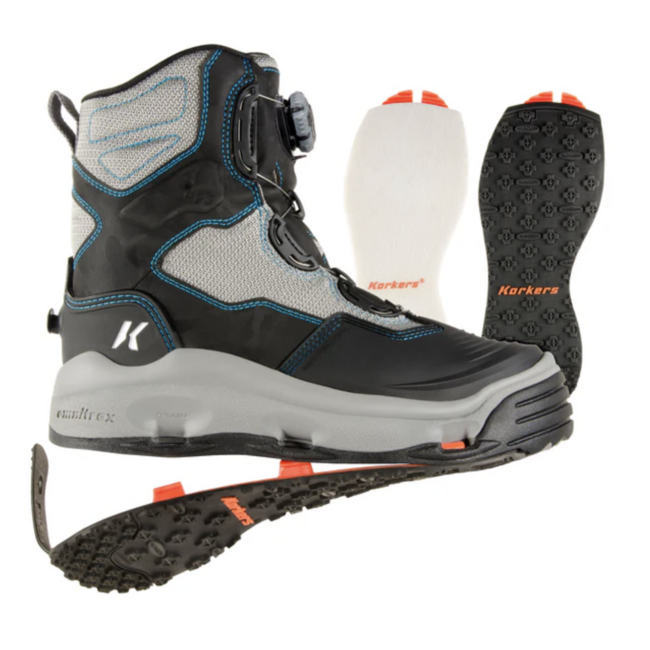 Korkers Darkhorse Women's w/ Felt & Kling-On Soles