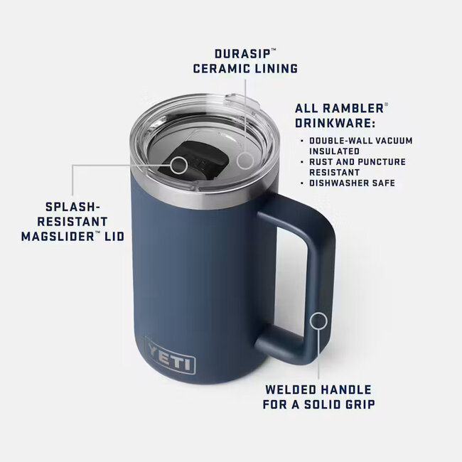 Yeti RAMBLER 24OZ CL MUG 2.0 MS
