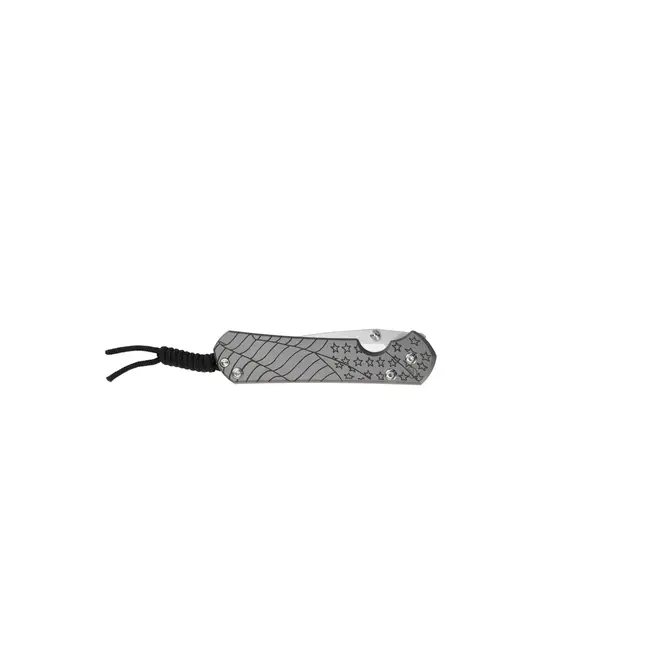 Chris Reeve Knives Small Sebenza 31 Forever Flag Glass Blasted Tanto