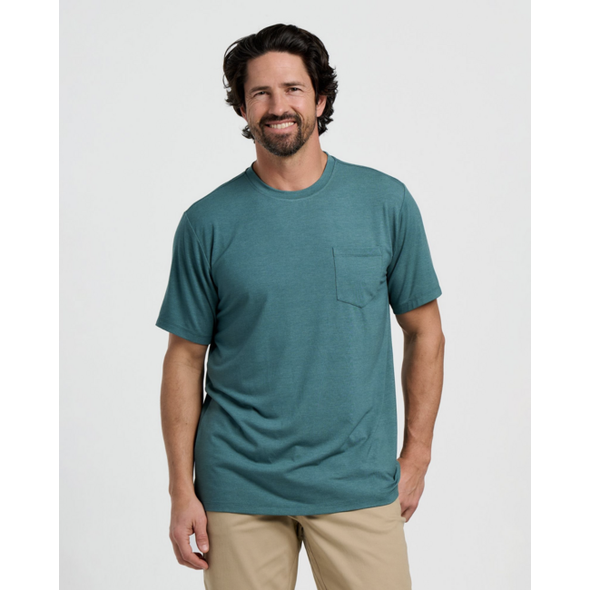 Free Fly Men's Bamboo Flex Pocket Tee