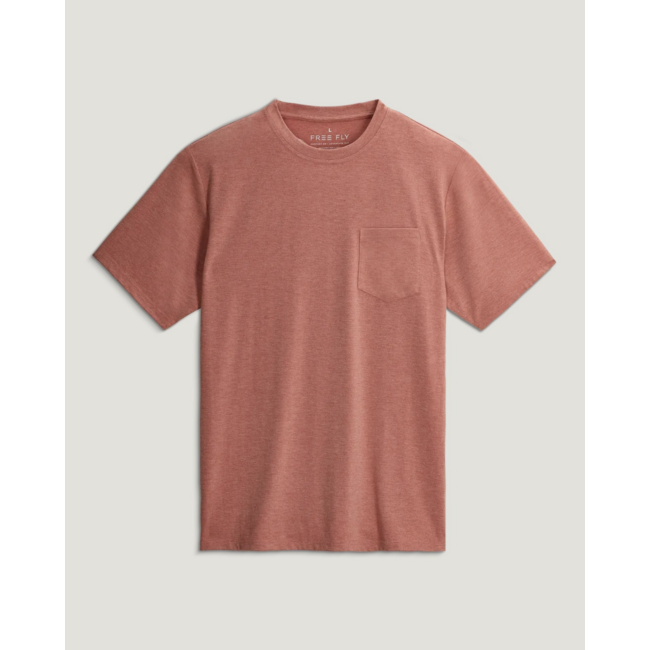 Free Fly Men's Bamboo Flex Pocket Tee
