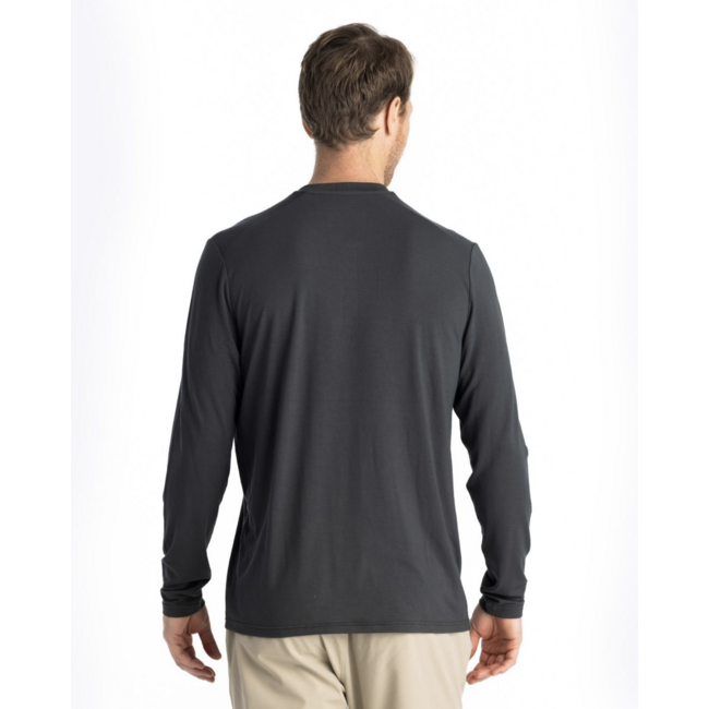 Free Fly Men's Bamboo Flex Long Sleeve Henley