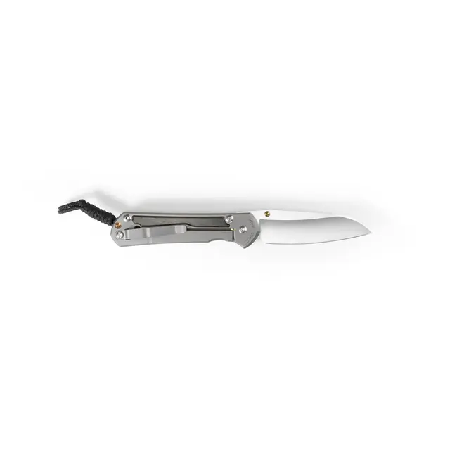 Chris Reeve Knives Small Sebenza 31 Glass Blasted Bog Oak Inlay Insingo