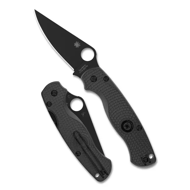 Spyderco PARA MILITARY 2 LIGHTWEIGHT BLACK BLADE PLAIN EDGE