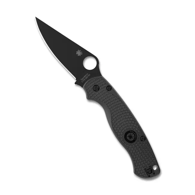 Spyderco PARA MILITARY 2 LIGHTWEIGHT BLACK BLADE PLAIN EDGE