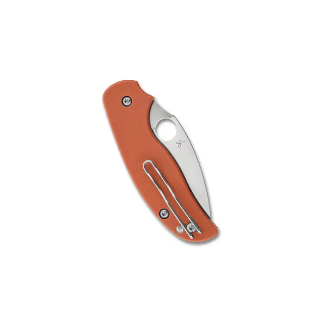Spyderco SAGE 6 BURNT ORANGE G-10 CPM REX 121 PLAINEDGE