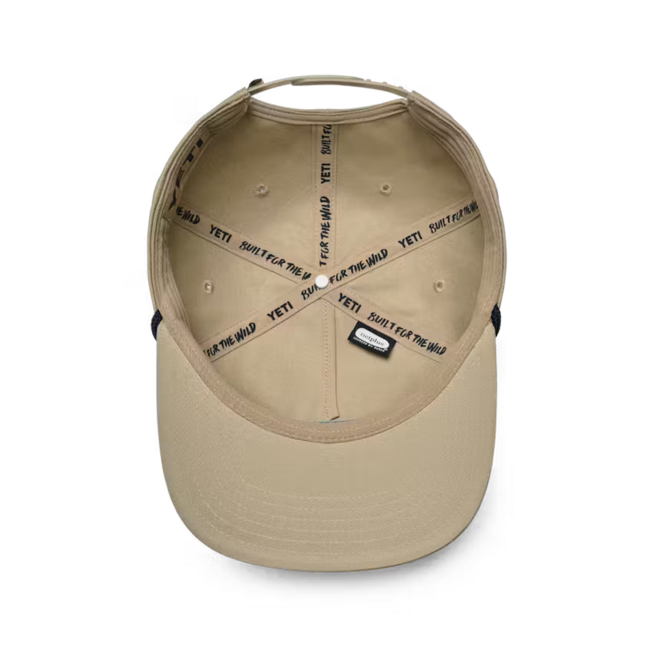 Yeti Wood Duck Flat Brim Rope Hat - Khaki