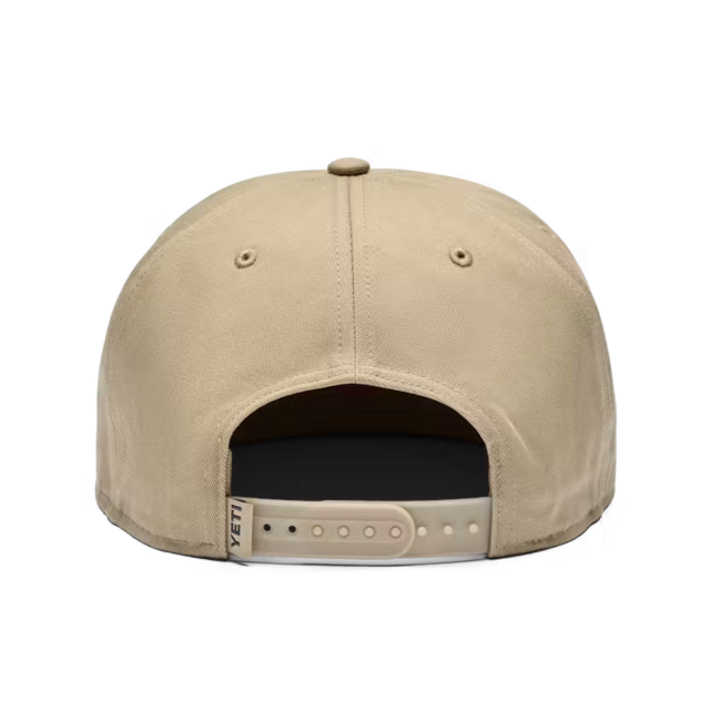 Yeti Wood Duck Flat Brim Rope Hat - Khaki