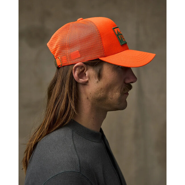 Filson Logger Mesh Cap Blaze Orange