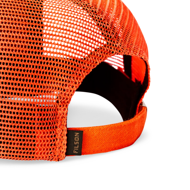 Filson Logger Mesh Cap Blaze Orange