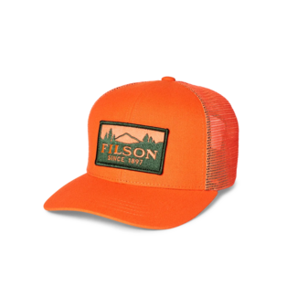 Filson Logger Mesh Cap Blaze Orange