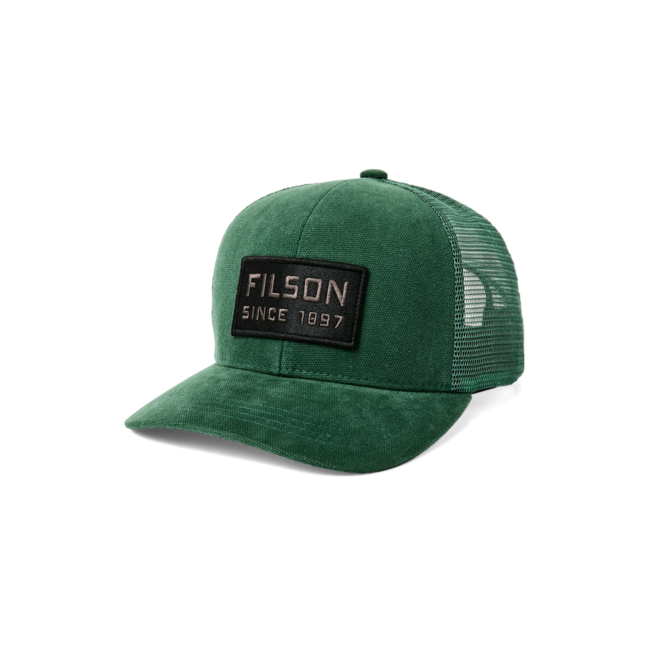 Filson 1897 Graphic Logger Mesh Cap Green