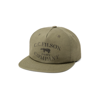 Filson Stencil Graphic Trucker Cap Olive