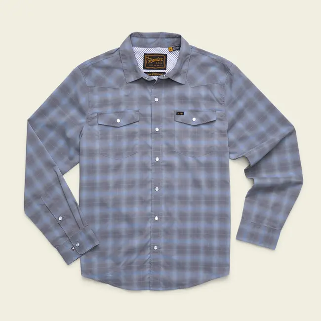 Howler Brothers H Bar B Tech Longsleeve - Kent Plaid : Tradewinds