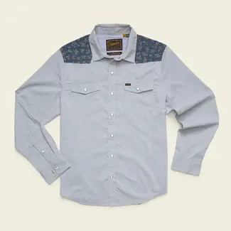 Howler Brothers H Bar B Tech Longsleeve - Rancher Floral : Smoke Blue