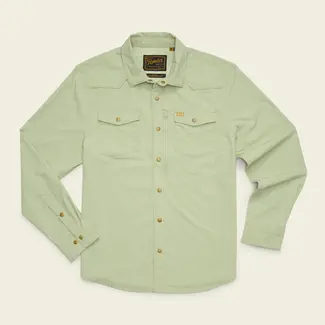 Howler Brothers Emerger Tech Longsleeve - Fog Green