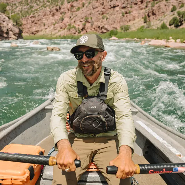 Howler Brothers Emerger Tech Longsleeve - Fog Green