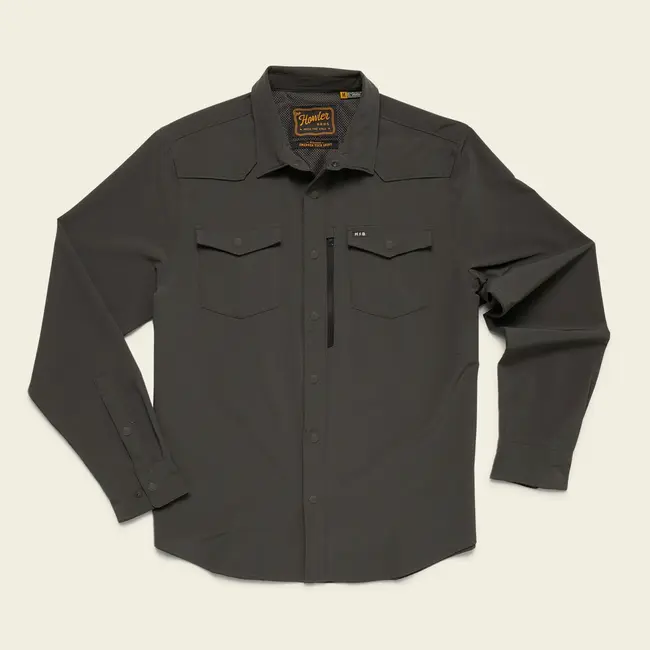 Howler Brothers Emerger Tech Longsleeve - Antique Black