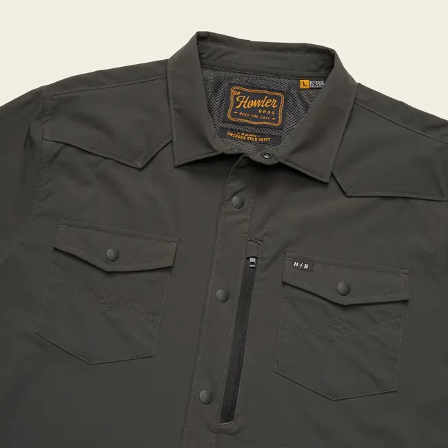 Howler Brothers Emerger Tech Longsleeve - Antique Black