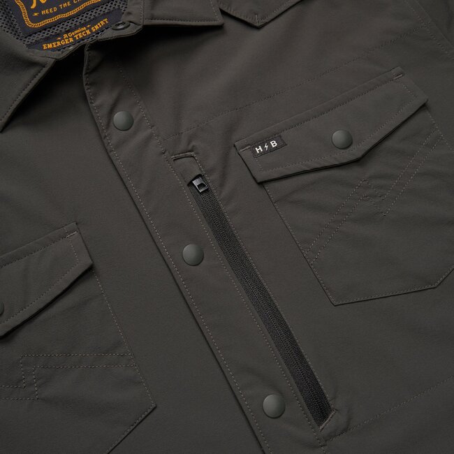 Howler Brothers Emerger Tech Longsleeve - Antique Black