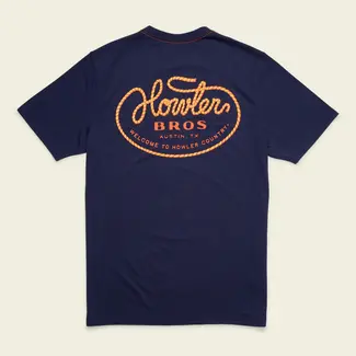 Howler Brothers T-Shirt - Howler Lasso : Navy