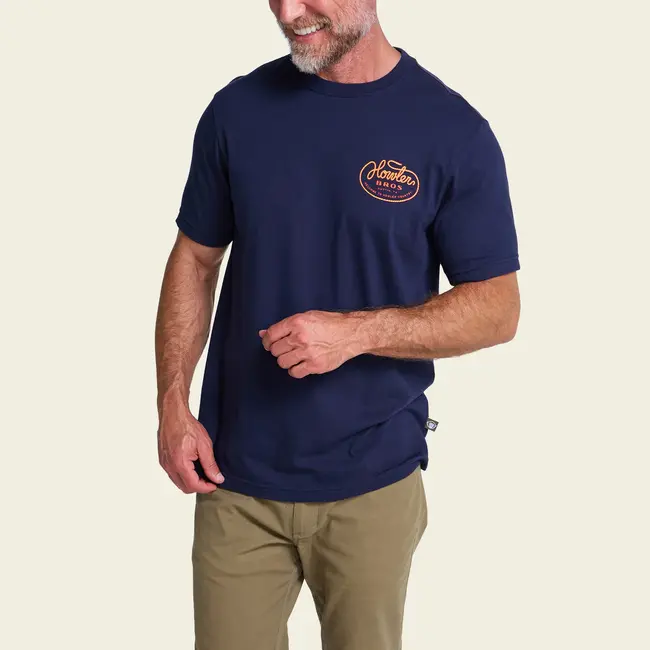 Howler Brothers T-Shirt - Howler Lasso : Navy