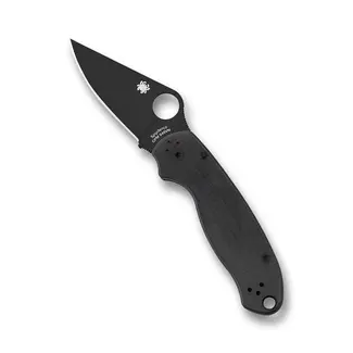 Spyderco Para 3 Pln Blk/ Black G-10