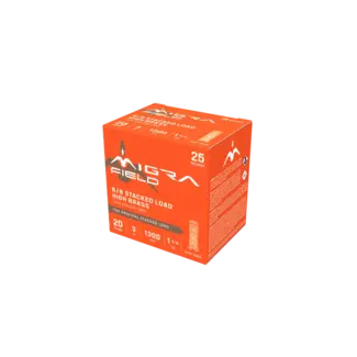 Migra Field 12 Gauge 2-3/4" High Brass Stacked Load 7.5-9 Shot 1 Ounce